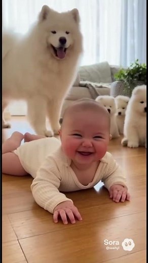 🥰 #cute #puppy #baby #shorts
