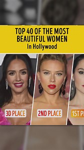 Top 40 of the Most Beautiful Women In Hollywood | You're Gorgeous