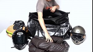 Heavy Duty Waterproof Duffel Bag - Large Capacity, Durable Straps and Handles, Perfect for Boating, Motorcycling, Hunting, Camping, Kayaks, Jet Ski and Any Kind of Travel