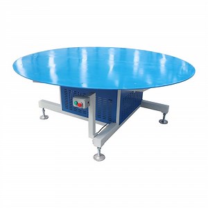 [Hot Item] Wood Pallet Machine Round Table Conveyor