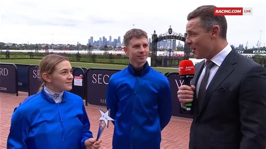 7.4K views · 144 reactions | "It just shows that if you do work hard that you will be rewarded well." Celine Gaudray was crowned the champion of the Rising Stars Series at Flemington on Saturday  | Racing.com | Facebook