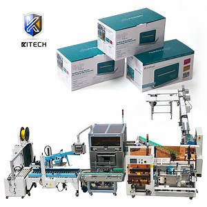 [Hot Item] Kitech Hot Sell Automatic Robotic Box Packaging Hardware Box Machine Bag in Box Carton Packing Machine