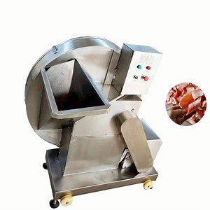 [Hot Item] Automatic Beef Meat Block Planer Cutting Frozen Fish Pork Meat Flaker Machine