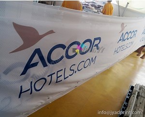 [Hot Item] Fence Hanging Polyester Mesh Vinyl Banner With Custom Outdoor Banner Advertising Printing