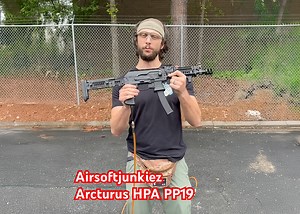Airsoftjunkiez Arcturus PP-19 HPA Build