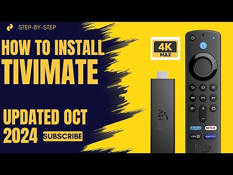How To Install TiviMate On Your Firestick & Android | UPDATED OCT 2024 VERSION
