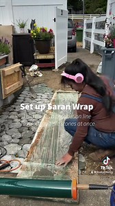 13K views · 208 reactions | Prefabricate your own cobblestone for a creative walkway. #concrete #saranwrap #cobblestones #diy | Lisa Kamtansy | Facebook