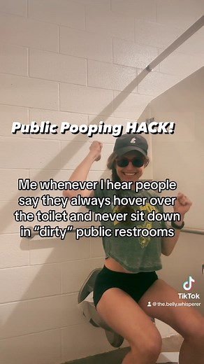 9.4K views · 467 reactions | “Is it safe to hover over the toilet in...