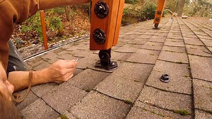 A quick video of how easy the install is for Patio Roof Riser hardware. Come visit us and learn more at www.patioroofriser.com | Patio Roof Riser