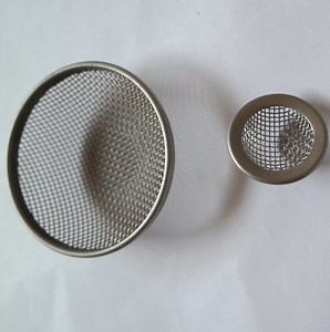 [Hot Item] 50 100 150 200 Micron Stainless Steel Strainer Dome Mesh Filter Caps
