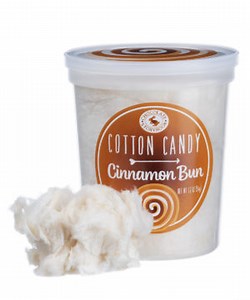 Cinnamon Bun Cotton Candy: The breakfast pastry in cotton candy form!