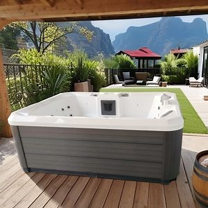 [Hot Item] Portable SPA Hot Tub 5-6 Persons Acrylic Whirlpool Massage SPA Pool Outdoor