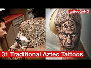 31 Traditional Aztec Tattoos Ideas Gallery