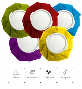 [Hot Item] Resuable Ice Pack Pure Color for Pain Relief Medical Ice Bag