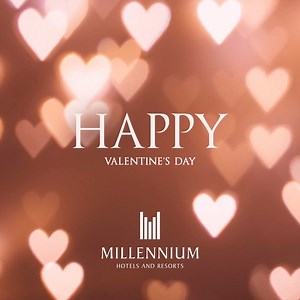 1K views · 64 reactions | Happy Valentine's Day  Whether it's cooking a special dinner or watching rom-coms together, don't forget to spoil your SO today  | Millennium Hotels and Resorts | Facebook