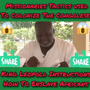 9.3K views · 36 reactions | King Leopold II Instrustions Given To The...