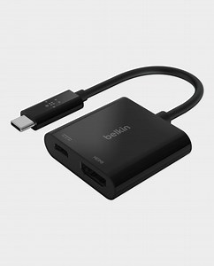 Buy Belkin USB-C to HDMI Adapter with 60W Power Delivery in Qatar - AlaneesQatar.Qa