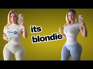 Curvy, Blonde & Unforgettable ✨ LookItsBlondie IG Compilation