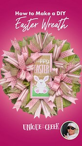 🐰 Celebrate Easter with a DIY Wreath! Laurie took a browse at the Unique in the Creek online shop and was inspired by these materials. So cute! She started with the UITC™ Ring Wreath Board Materials from Unique in the Creek! Start your wreath and crafting projects with Unique in the Creek! We have some of the lowest priced supplies in both USA and Canada with Free Shipping with a minimum purchase. 😍🇺🇸🇨🇦 ⭐ Download the Unique in the Creek app! Available in the app store for both Android & i