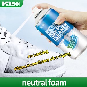 [Hot Item] Custom Private Logo Sports Shoes Cleaner White Shoes Sneaker Foam Cleaner Spray