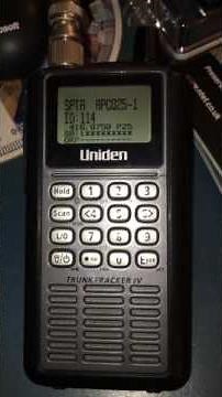 Uniden 396T Trunk Tracker IV ACPO25