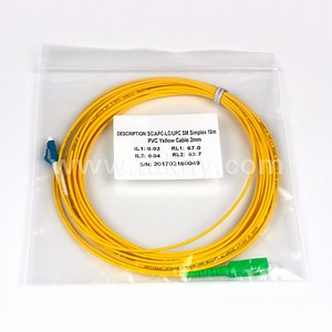 [Hot Item] Sc Upc 2.0mm Simplex Fiber Optical Patchcord Patch Cable