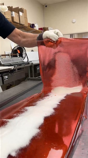 16K views · 403 reactions | Watermelon Super Sour Hard Candy in 60 Seconds | Hercules Candy Co | Facebook