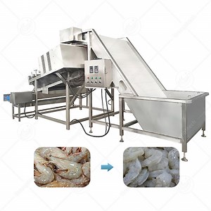 [Hot Item] Automatic Shrimp Dehead Machine Stainless Steel Shrimp Peeler Shrimp Peeling Machine