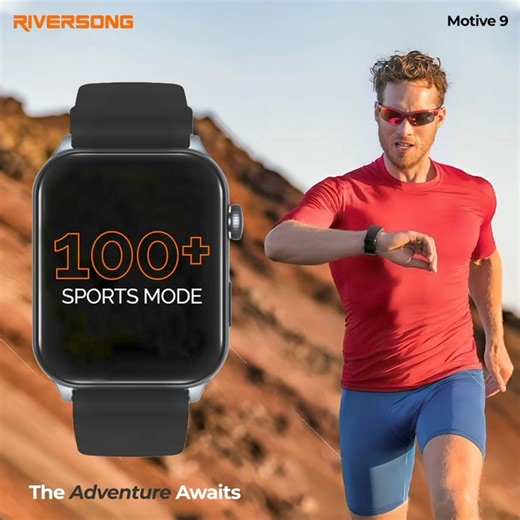 Riversong Motive 9 এর সাথে নিজেকে রাখুন আরো ফিট আরো স্মার্ট। Running, Walking, Cycling, Swimming সহ ১০০ স্পোর্টস মুডস পাচ্ছেন মাত্র ৩,৭৯৯ টাকায় সাথে ৬ মাসের ব্রান্ড ওয়ারেন্টিসহ দেশব্যাপী সকল এক্সেসরিজ রিটেইল শপ এ পাবেন এই স্মার্টওয়াচটি ⌚💥 #Riversong #smartwatch #motive #lifestyle #sportsmode #workout | Riversong Bangladesh