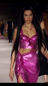 66K views · 861 reactions | Happy birthday @dualipa 拾 Dua Lipa walks the Runway x Versace Spring '22 Milan Fashion Week, RTW | Catwalk Haute Couture | Facebook