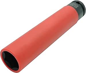 ZKTOOL 21 mm 1/2 inch Drive Lug Nut Socket, CR-MO, 150MM Extra long Drive Impact Lug Nut Socket Set， Wheel Protector Impact Socket Set, 6 Point, Color-Coded Protective Socket - Amazon.com