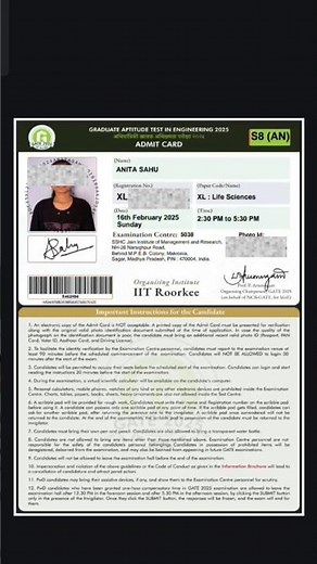 How To download Gate 2025 Admit card 💯