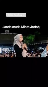 1.5M views · 42K reactions | Janda muda minta jodoh, bikin ngakak.!! | Petuah Kyai | Facebook