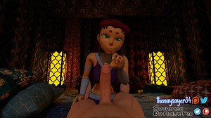 DC DCAU Koriand'r Starfire Teen_Titans thenaysayer