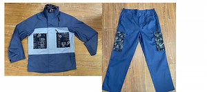 [Hot Item] Top Quality Working Outfit Uniform for Company Workshop Factory Construction Logistic Warehouse Worker Logo Embroidered (W2329)