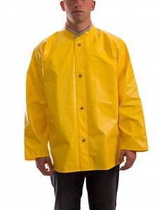 [Hot Item] PVC Polyester EVA PU Yellow Rain Jacket Raincoat Rain Suit