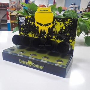 [Hot Item] Custom Acrylic Display Stand LED Light Acrylic Smokeless Tobacco Shop Wholesale Cigarette Display Rack