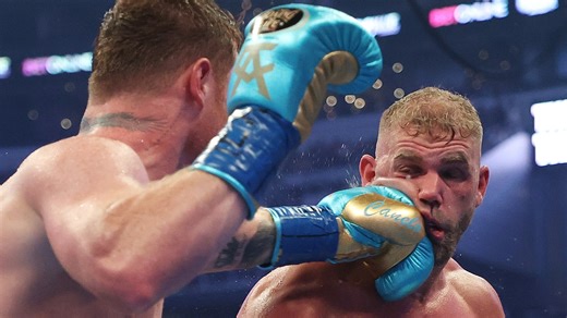savage Canelo Alvarez ‘CAVED IN’ Billy Joe Saunders’ eye as trainer Mark Tibbs reveals what was said in the corner after round eight