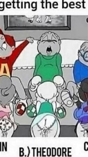 Sleezy on Instagram: "“I feel like p diddy with fur!” #pdiddy #alvinandthechipmunks #chipmunks #alvin #simon #theodore"