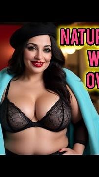 Natural Older Women over 50 💖 The Role of Big Breasts in Natural Older Women's Beauty
