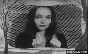 Carolyn Jones: Morticia Addams on Make a GIF
