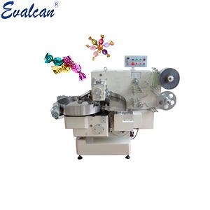 [Hot Item] Full Automatic Double Twist Hard Candy Toffee Candy Wrapping Machine for Chocolate Bar