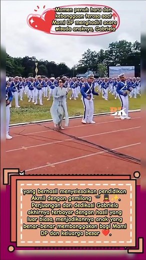 Momen Haru! 😭 Mami DP Hadiri Wisuda Gabriela Lulus Akmil 🎓✨ Anak yang Bikin Bangga Banget! 💖🇮🇩