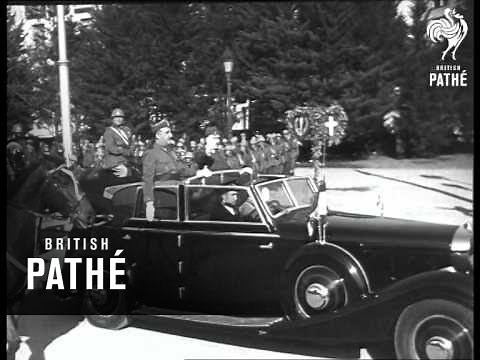 General Franco In Barcelona (1939)