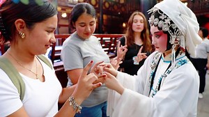 235K views · 117 reactions | Listening to opera, observing ancient architecture, learning Chinese... While exploring ancient architecture and experiencing Chinese opera culture, the richness, diversity, and profoundness of Chinese culture have left a deep impression on this group of American teenagers. | Go Baoding | Facebook