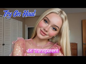 4K Micro Bikini Try-On Haul Transparent Transparent Lingerie & See-Through styles #shein haul #111