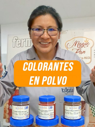 Colorantes en polvo para repostería y pastas