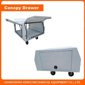 [Hot Item] Aluminum Tool Box Ute Trays Waterproof Canopy for Pickup Truck