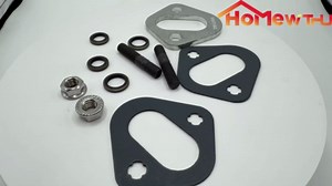 Fuel Lift Pump Stud Kit With Spacer And Gaskets for Dodge Cummins 5.9L 12v 1994-1998 3914284, 3939258