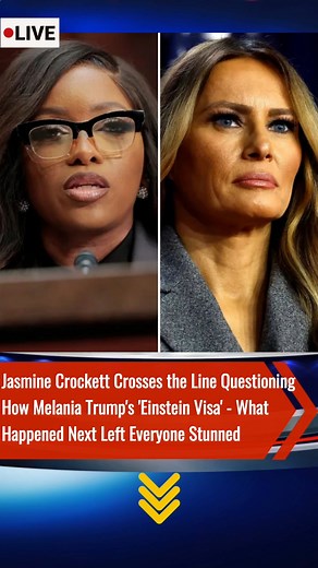 READ MORE: https://dailyhotnew.com/minhanh8386/jasmine-crockett-crosses-the-line-questioning-melania-trumps-einstein-visa-what-happened-next-left-everyone-stunned/ Jasmine Crockett Crosses the Line Questioning Melania Trump's 'Einstein Visa' — What Happened Next Left Everyone Stunned #trending #trendingreelsvideo #trendingnews #news | The Warrior's Past